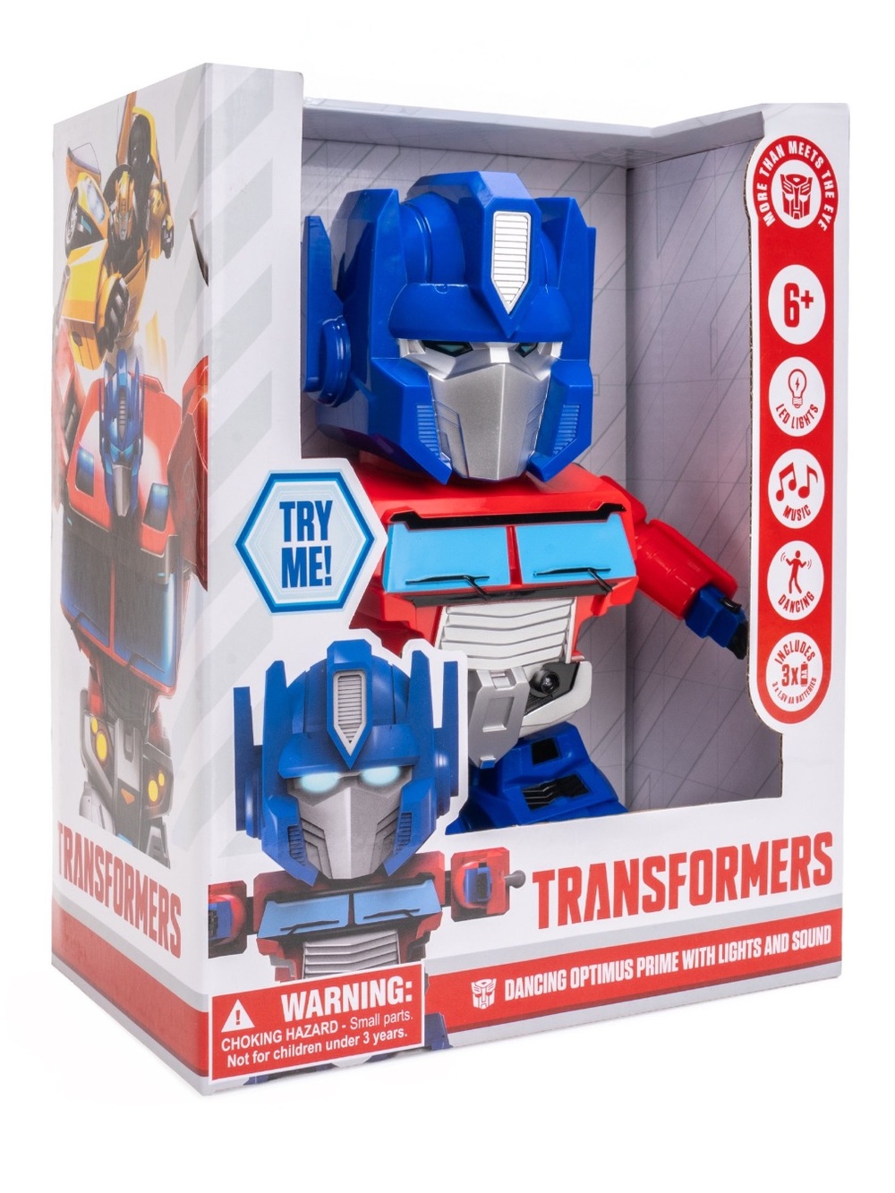 Transformers Optimus Prime Dancing Battle Bot with Lights & Sounds
